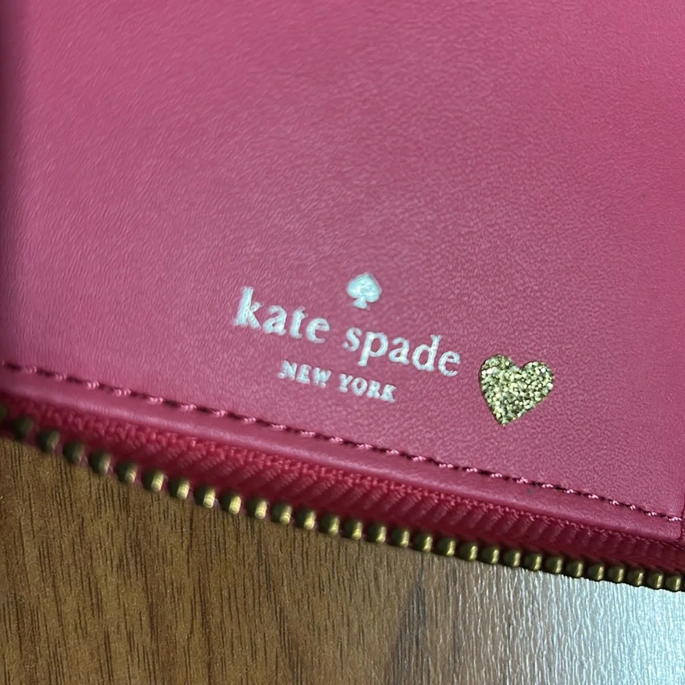 Kate Spade Wellesley Pink Leather Calendar Planner Agenda